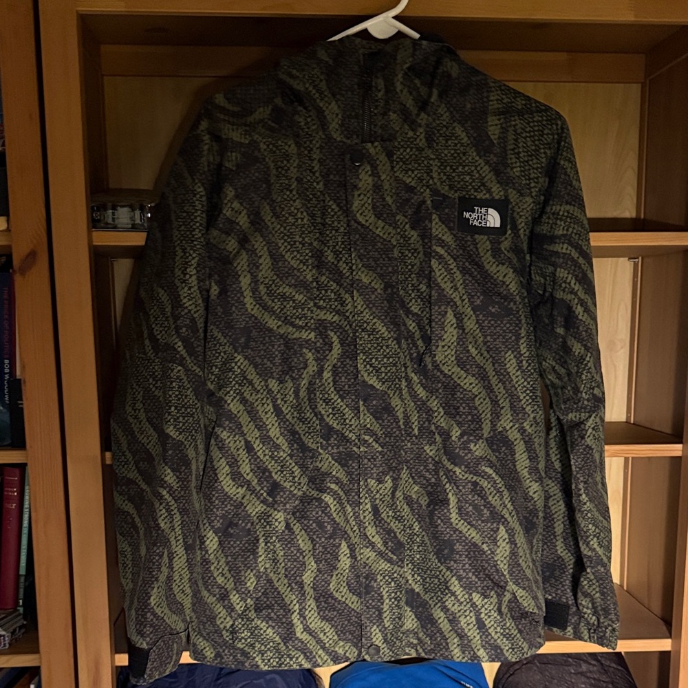 The North Face Green and Black Performance Jacket